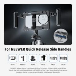 NEEWER PA064 4 Pack Quick Release Adapter For Phone Cage 10 NEEWER PA064 4 Pack Quick Release Adapter For Phone Cage -Photography Equipment 4 e829a702 3e57 4844 a41e 9be124072949