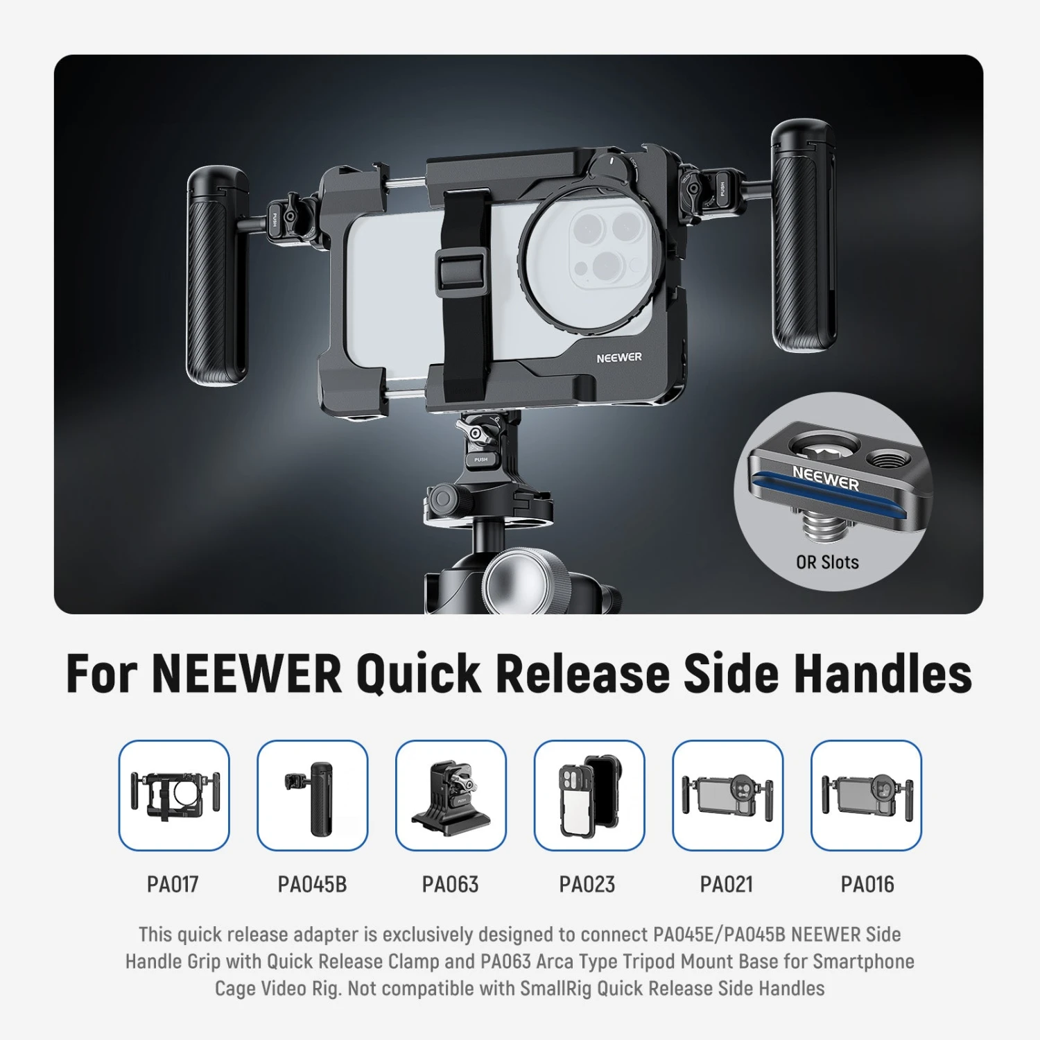 NEEWER PA064 4 Pack Quick Release Adapter For Phone Cage 4 NEEWER PA064 4 Pack Quick Release Adapter For Phone Cage - Image 4