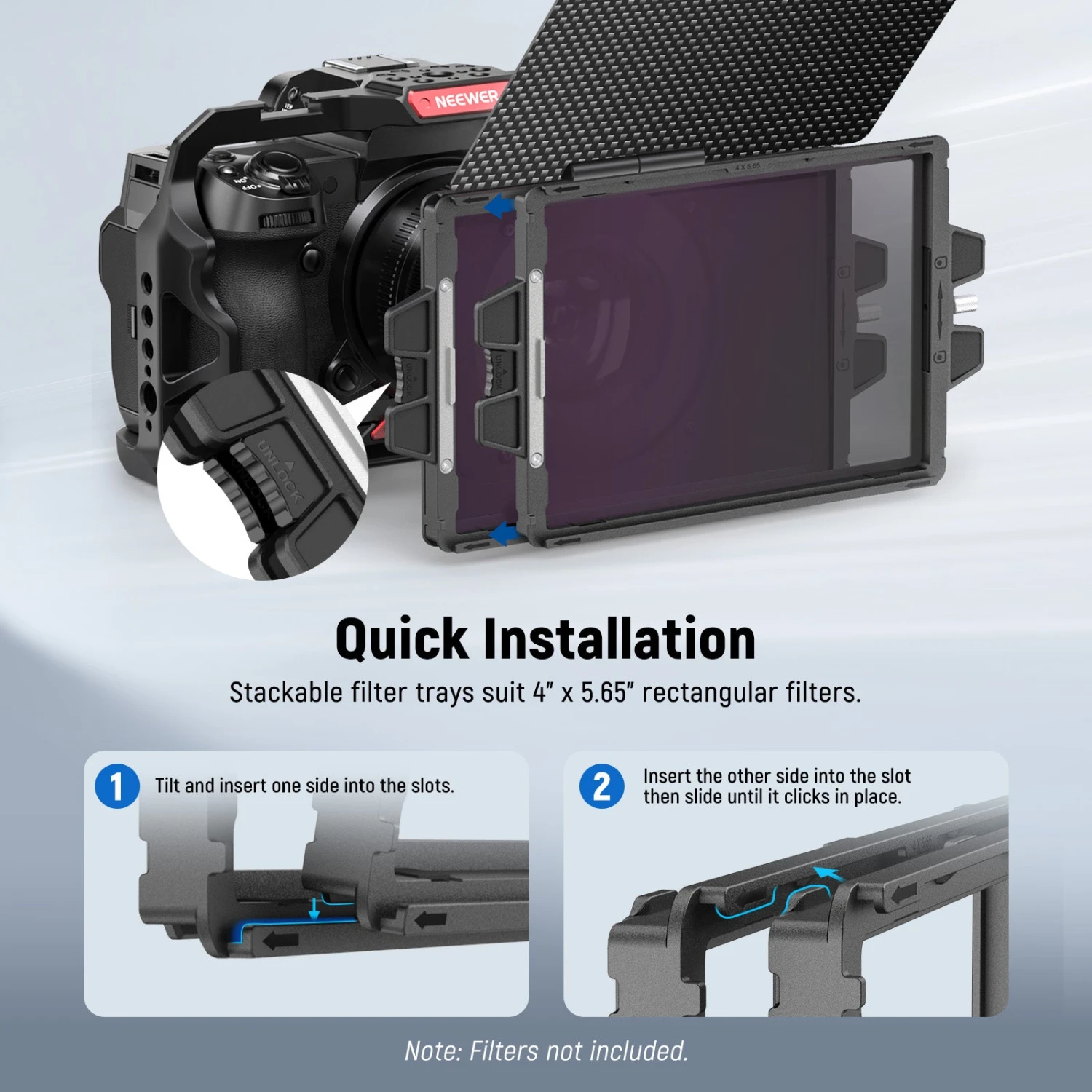 NEEWER PG002 Mini Matte Box 4 NEEWER PG002 Mini Matte Box - Image 4