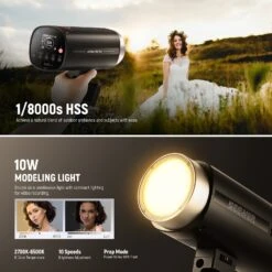 NEEWER Q200 200Ws 2.4G Outdoor Flash With App Control -Photography Equipment 4 eff13f10 d3e9 4558 8533 13d232f210b5