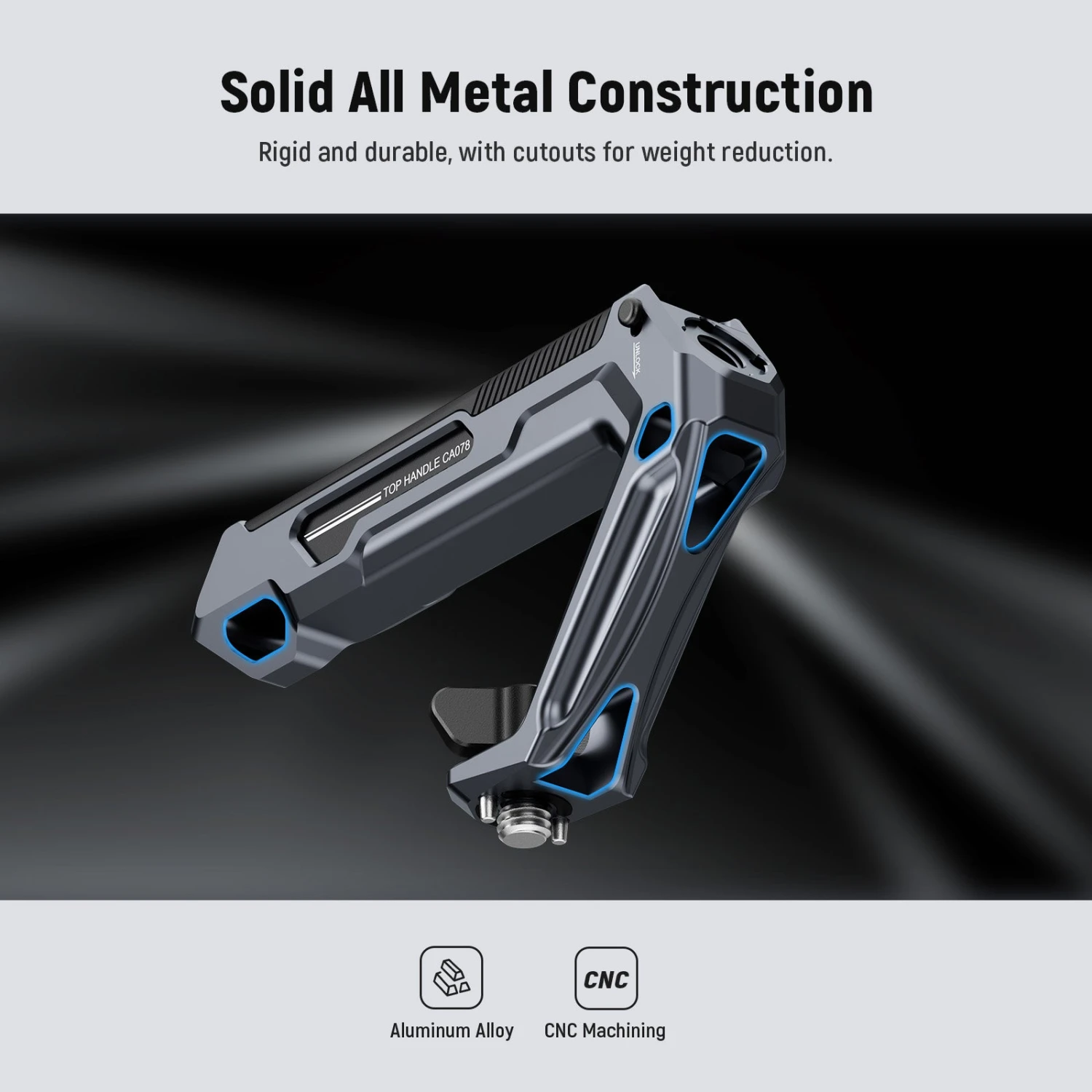 NEEWER CA078 All Metal Camera Top Handle 4 NEEWER CA078 All Metal Camera Top Handle - Image 4