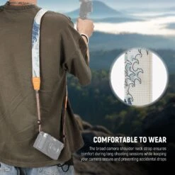 NEEWER CA116 Camera Neck Strap With Mt Fuji & Waves Art For Fujifilm X100V/X100VI 11 NEEWER CA116 Camera Neck Strap With Mt Fuji & Waves Art For Fujifilm X100V/X100VI -Photography Equipment 5 0339627e 37d0 48fc b35e 664004a83f12