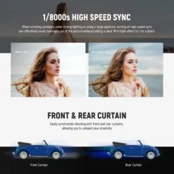 NEEWER Z880 76Ws 2.4G TTL Camera Flash Speedlite With Diffuser -Photography Equipment 5 0849bd66 c461 478a 99cd 53ecd0feb8ab