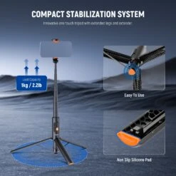 NEEWER BASICS PA992 Quick Release Selfie Stick Tripod For Smartphone -Photography Equipment 5 1463809c dd54 4119 91f4 a12cf06008f0