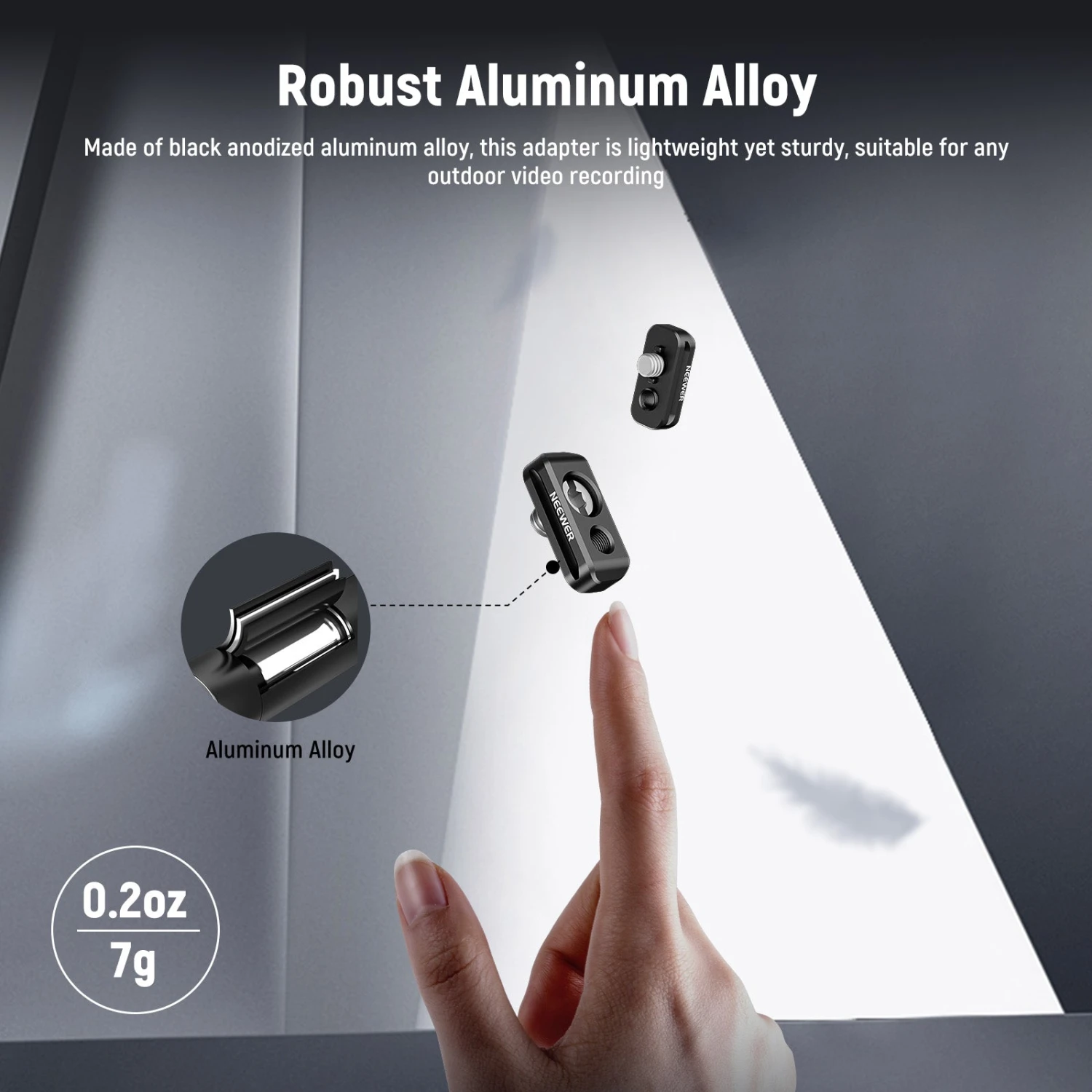 NEEWER PA064 4 Pack Quick Release Adapter For Phone Cage 5 NEEWER PA064 4 Pack Quick Release Adapter For Phone Cage - Image 5