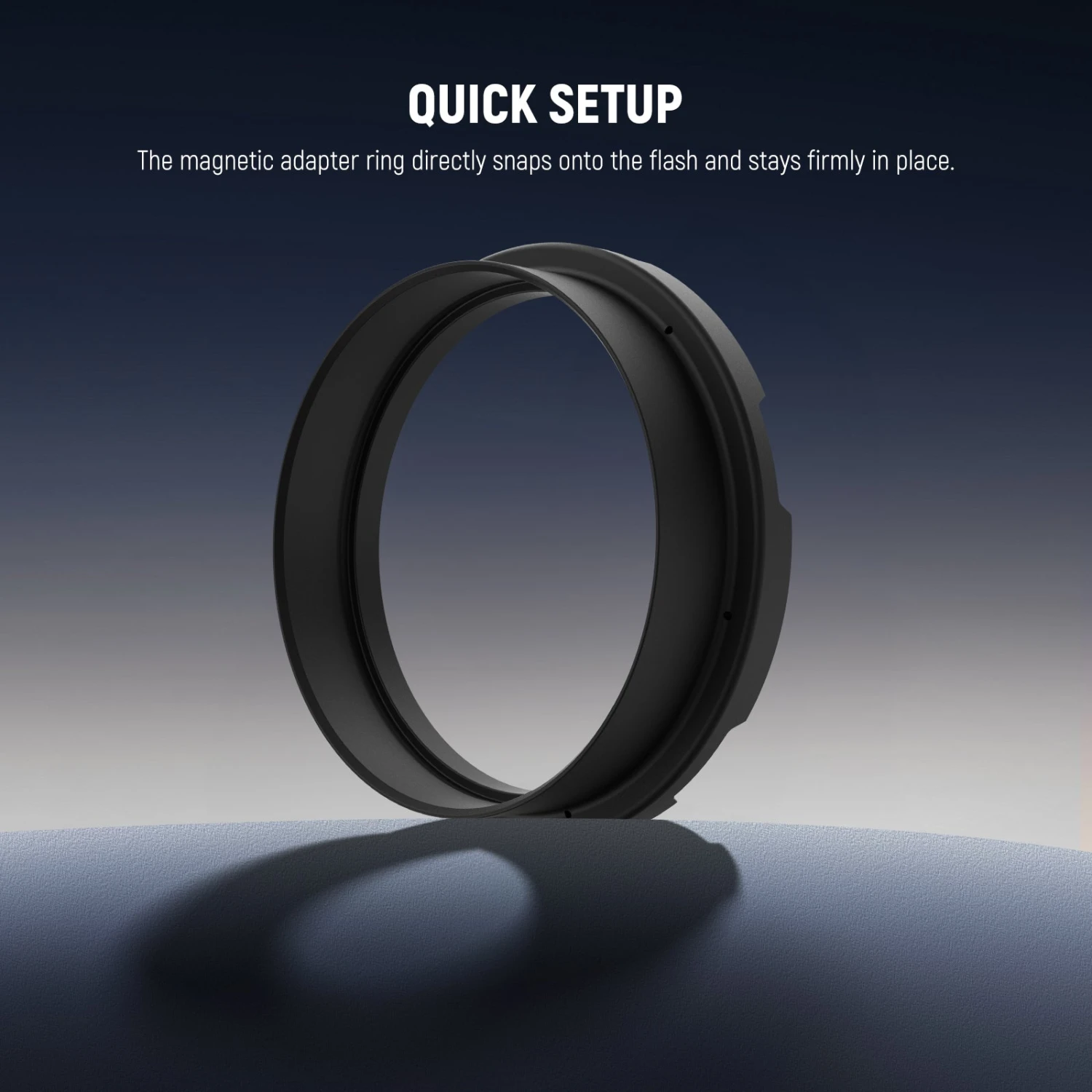 NEEWER CRS10 Silicone Diffuser With Magnetic Adapter Ring For Q4 & Q6 Outdoor Flash 5 NEEWER CRS10 Silicone Diffuser With Magnetic Adapter Ring For Q4 & Q6 Outdoor Flash - Image 5