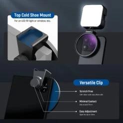 NEEWER FL-78 67mm HD CPL Filter & Cold Shoe Phone Clip 12 NEEWER FL-78 67mm HD CPL Filter & Cold Shoe Phone Clip -Photography Equipment 5 1c1d0ec4 32b2 4ea2 b5d0 6c2a21658b9f
