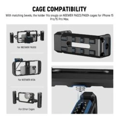 NEEWER UA051 T5/T7/T9 Portable SSD Holder Mount For IPhone 15 Pro/Pro Max Cage 12 NEEWER UA051 T5/T7/T9 Portable SSD Holder Mount For IPhone 15 Pro/Pro Max Cage -Photography Equipment 5 217ce826 21cf 41cb a29c c63b07a82631