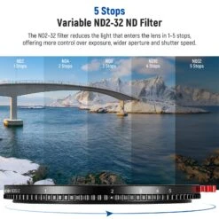 NEEWER True Colors Variable ND Filter ND2-32 (1-5 Stops) -Photography Equipment 5 26928fb6 12cd 4782 b5c0 109dc184d60e