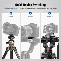 NEEWER SR015 Arca Type 15mm LWS Baseplate With Rod Clamps 11 NEEWER SR015 Arca Type 15mm LWS Baseplate With Rod Clamps -Photography Equipment 5 501629c6 94b0 45e8 9be9 b8281cb0c4ec