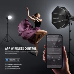 NEEWER Q200 200Ws 2.4G Outdoor Flash With App Control -Photography Equipment 5 544e2f0f c656 43a4 a8d0 37f777d41d87