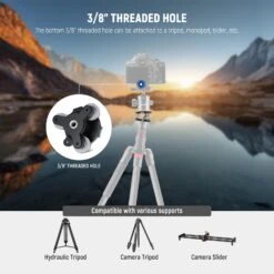 NEEWER LP65 Camera Tripod Leveling Base -Photography Equipment 5 55fceb37 f7fb 46f6 b975 0467fb9a8aeb