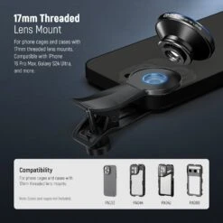 NEEWER LS-29 PRO 8mm Fisheye Lens With 17mm Thread Phone Lens Clip 13 NEEWER LS-29 PRO 8mm Fisheye Lens With 17mm Thread Phone Lens Clip -Photography Equipment 5 5e9d4115 48b0 4015 aa7a eacd2b65e57b