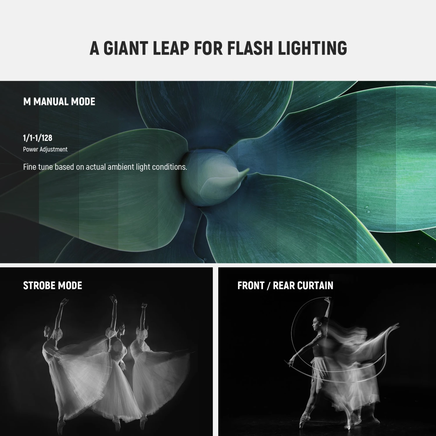 NEEWER RF1-C/N/S 76Ws 5600K GN15 TTL Marco Ring Flash 8 NEEWER RF1-C/N/S 76Ws 5600K GN15 TTL Marco Ring Flash - Image 8