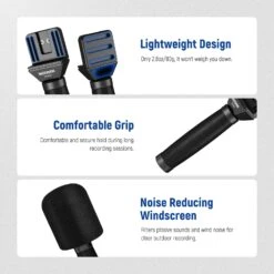 NEEWER MS005 13"/33cm Telescopic Lavalier Microphone Handheld -Photography Equipment 5 7db64595 a982 4f34 8651 d048b61061cc