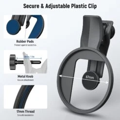 NEEWER FL-B21/FL-B25 67mm Variable ND2-32 Filter With Clip For Smartphone -Photography Equipment 5 8a89458b 8c65 47fb bdde e6e2a478325b