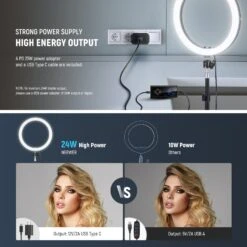 NEEWER RH12B 12" 24W High Power LED Ring Light 14 NEEWER RH12B 12" 24W High Power LED Ring Light -Photography Equipment 5 92125c7f 0740 4cbc ad3f 19126e0ebdba