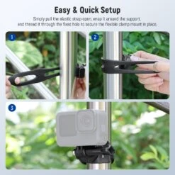 NEEWER GP-77 Camera Flexible Mount Wrap Band -Photography Equipment 5 9aa48184 473a 46fd a623 f95c1544513c