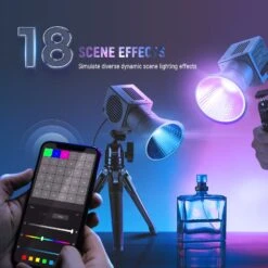 NEEWER HS60C Pro 60W Portable RGB LED Video Light 13 NEEWER HS60C Pro 60W Portable RGB LED Video Light -Photography Equipment 5 ac3e9aa5 25b7 4278 a9b9 6b43b022f574