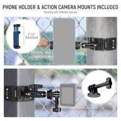 NEEWER CA144 Magnetic Fence Mount For Action Camera 11 NEEWER CA144 Magnetic Fence Mount For Action Camera -Photography Equipment 5 b13095ed 139c 4916 82ce 3712fb0c785f