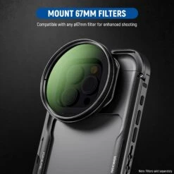 NEEWER PA073/PA074 Phone Cage Compatible With IPhone 16 Pro/Pro Max 13 NEEWER PA073/PA074 Phone Cage Compatible With IPhone 16 Pro/Pro Max -Photography Equipment 5 b6c40140 bbbd 4b8c 8031 339ed5fe6d56