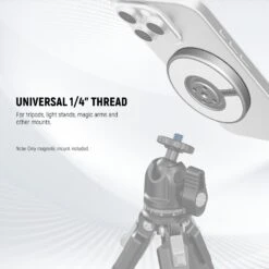 NEEWER PA080 Magnetic Phone Tripod Mount 12 NEEWER PA080 Magnetic Phone Tripod Mount -Photography Equipment 5 ba6ea3bd 2172 4938 ab10 0ac8ee455ebd