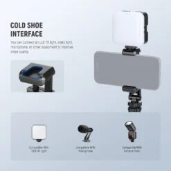 NEEWER BASICS SP-10 Phone Tripod Mount Holder With 1/4" Thread & Cold Shoe 12 NEEWER BASICS SP-10 Phone Tripod Mount Holder With 1/4" Thread & Cold Shoe -Photography Equipment 5 c448d57c 168d 4f40 8a06 7ff9a42e6507