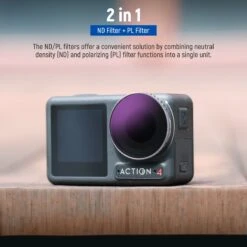 NEEWER FL-A14 4-Pack ND/PL Filter Set For DJI Osmo Action 4 13 NEEWER FL-A14 4-Pack ND/PL Filter Set For DJI Osmo Action 4 -Photography Equipment 5 eda668d7 ed24 4ff8 a498 040098c18a8d