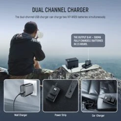 NEEWER 2 Pack 1140mAh NP-W126 Replacement Battery Charger 13 NEEWER 2 Pack 1140mAh NP-W126 Replacement Battery Charger -Photography Equipment 5 f50d5775 664a 4db7 849e 1e088a2fcc72