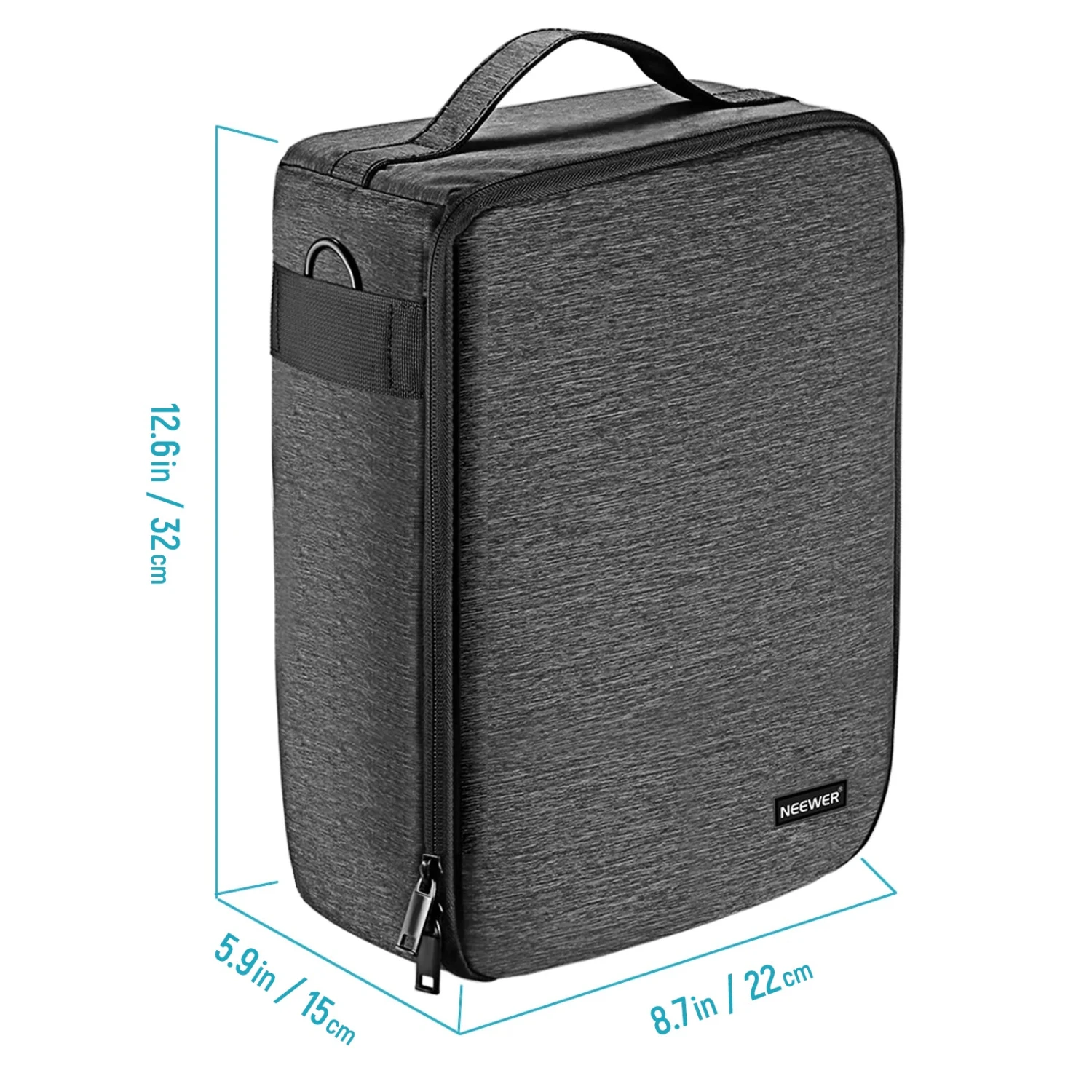 NEEWER NW140S 8.7"x5.9"x12.6" Camera Carrying Case 8 NEEWER NW140S 8.7"x5.9"x12.6" Camera Carrying Case - Image 8