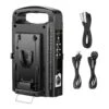 NEEWER NW-BP-2CH Dual Channel V-Mount/V Lock Battery Charger