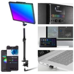 Photography Equipment 11 NEEWER GL1C RGB LED Streaming Light