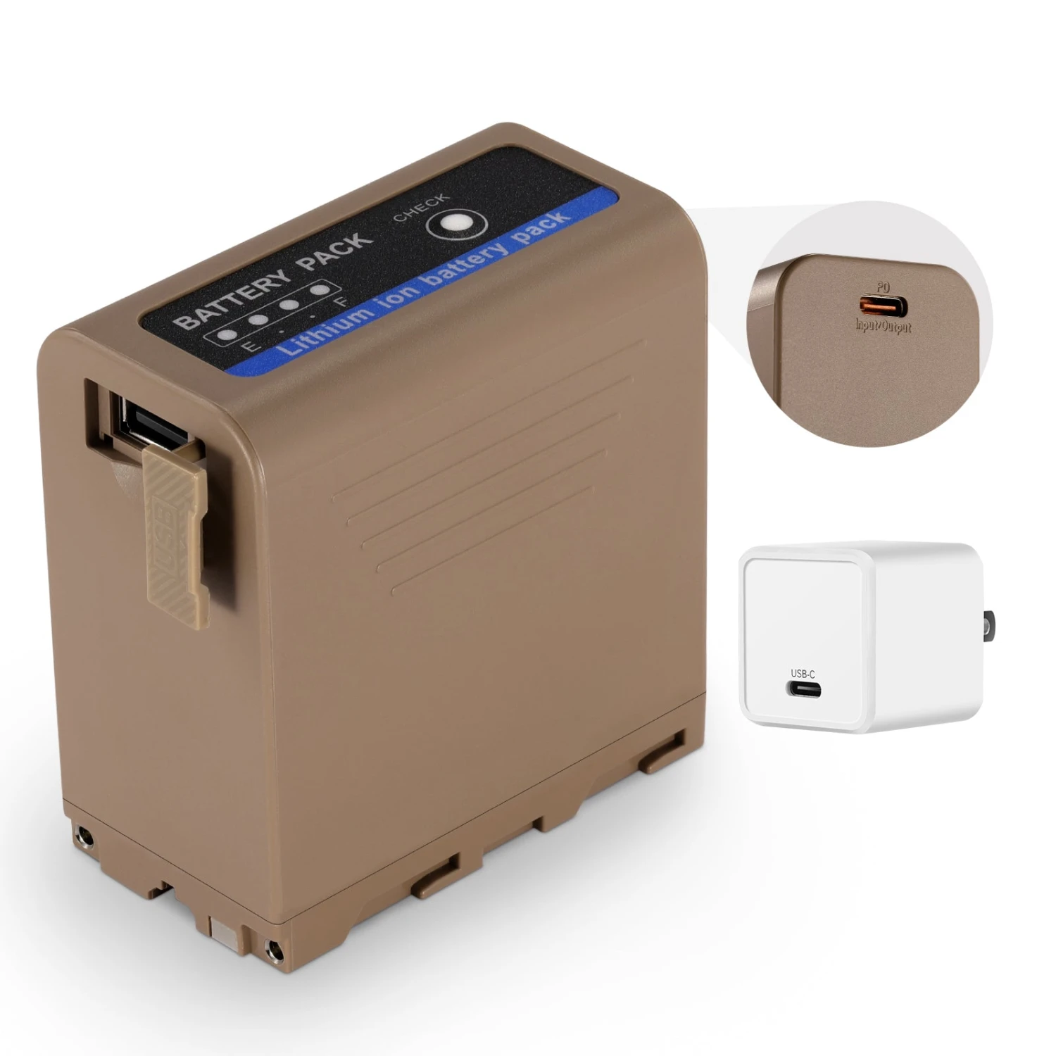 NEEWER NP-F970 10500mAh Replacement Battery 1 NEEWER NP-F970 10500mAh Replacement Battery