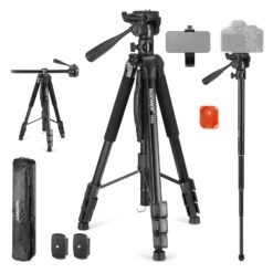 NEEWER BASICS TP05 74.4" Video Tripod Monopod