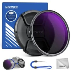 NEEWER ND2-400 (1-9 Stops) Variable ND Filter With Lens Cap