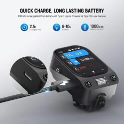 NEEWER QZ TTL Wireless Flash Trigger Transmitter For Canon/Sony/Nikon | Pre-order -Photography Equipment 66607543 6