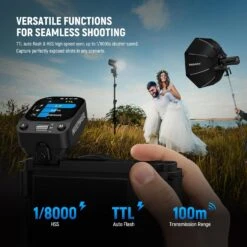 NEEWER QZ TTL Wireless Flash Trigger Transmitter For Canon/Sony/Nikon | Pre-order -Photography Equipment 66608416 5