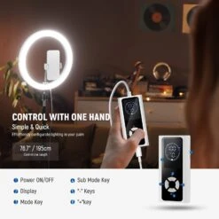 NEEWER RH12B Pro 12" 30W High Power LED Ring Light -Photography Equipment 6 0981c815 c2fe 40e3 9c7d d5150f921b8d