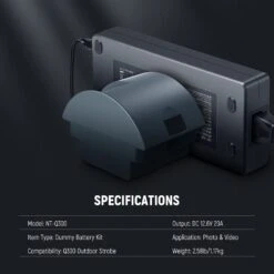 NEEWER NT-Q300 Dummy Battery Kit For Q300 12 NEEWER NT-Q300 Dummy Battery Kit For Q300 -Photography Equipment 6 124aeed4 e462 4624 986a 4607358a33be