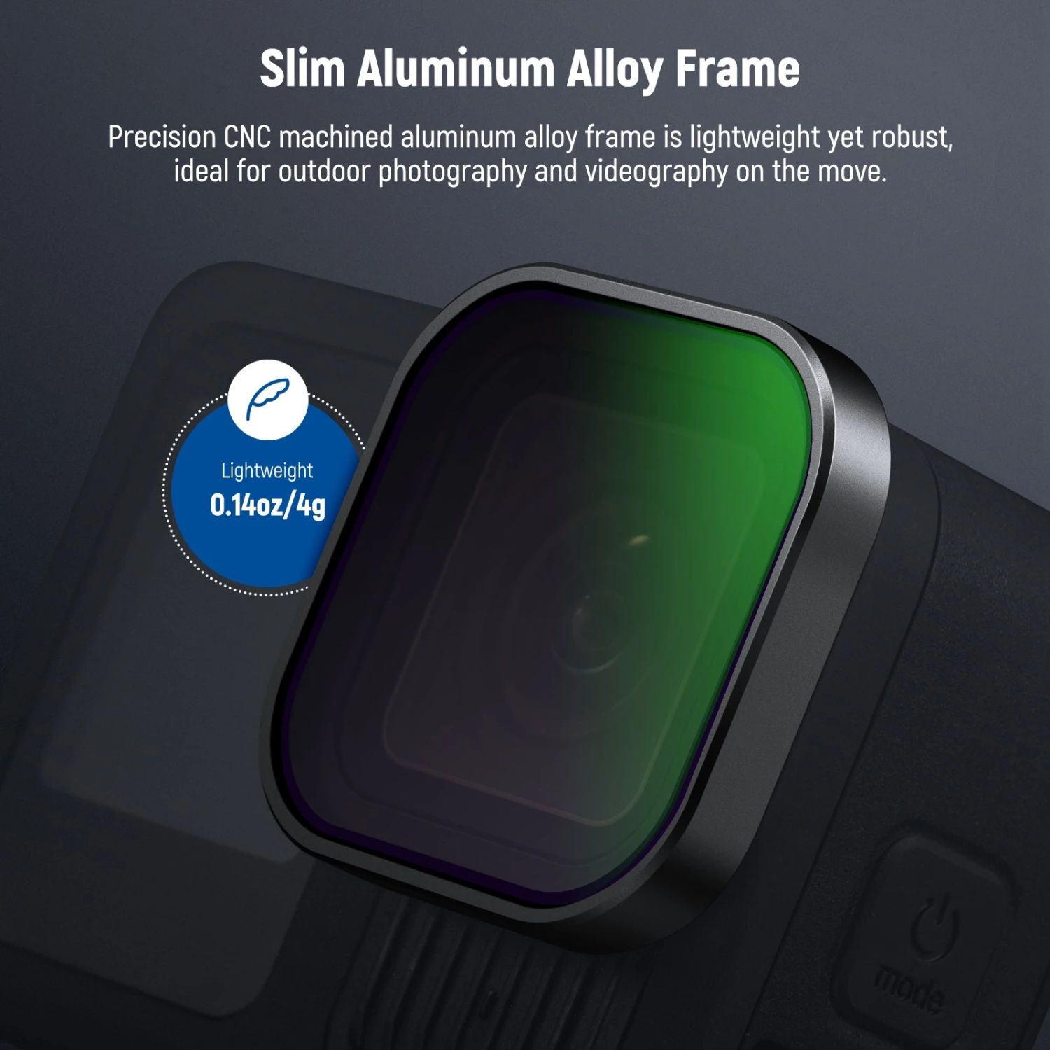 NEEWER FL-A76 Multicoated HD PL Filter For Hero 13 6 NEEWER FL-A76 Multicoated HD PL Filter For Hero 13 - Image 6