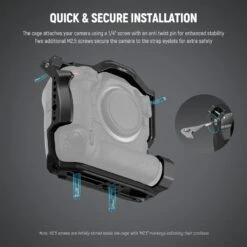 NEEWER CA118 Aluminum Alloy Camera Cage For Nikon Z9 -Photography Equipment 6 24a27bae b83e 4721 9cfe 2872e99f134b