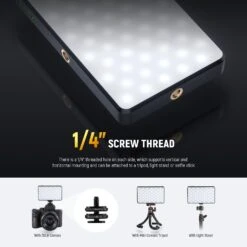 NEEWER BASICS BL120B Clip On LED Selfie Phone Light Kit -Photography Equipment 6 2cea8c85 ccf8 451e bbe4 33786f055a4a