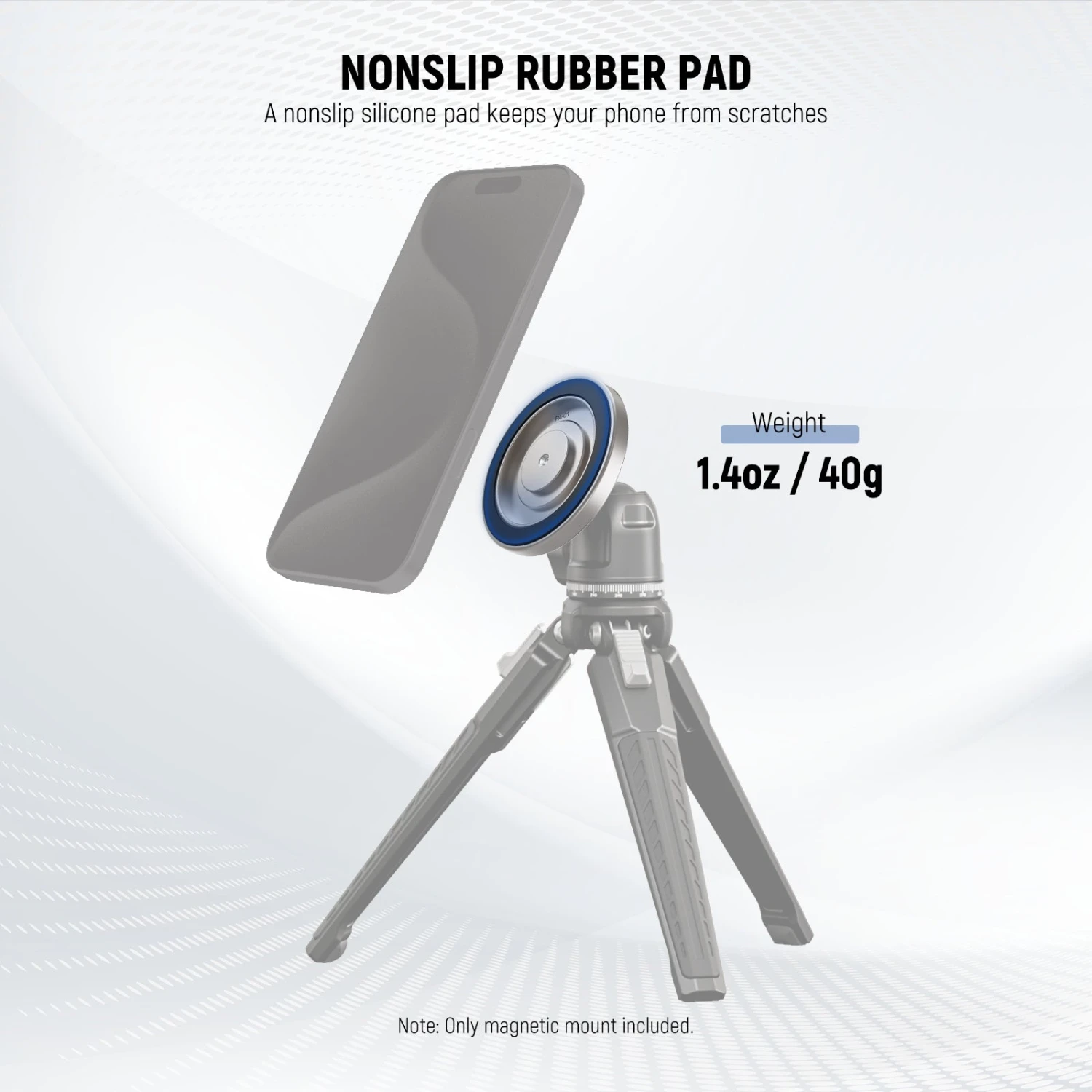 NEEWER PA080 Magnetic Phone Tripod Mount 6 NEEWER PA080 Magnetic Phone Tripod Mount - Image 6