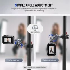NEEWER UA071 Lightweight Magic Arm 13 NEEWER UA071 Lightweight Magic Arm -Photography Equipment 6 351d0280 f09c 4839 a220 2d5ac1818d19