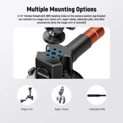NEEWER CA104/CA105 Suction Cup Mount With Arm -Photography Equipment 6 369a9e77 3dfd 47bd 94d7 5804626fd1de
