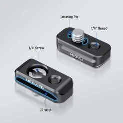 NEEWER PA064 4 Pack Quick Release Adapter For Phone Cage 12 NEEWER PA064 4 Pack Quick Release Adapter For Phone Cage -Photography Equipment 6 3f650e35 8bd1 4693 a428 ab0d5360430f