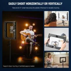 NEEWER A111 II Smartphone Video Rig With Light Kit 14 NEEWER A111 II Smartphone Video Rig With Light Kit -Photography Equipment 6 470910d1 db42 4e9a a5e1 2e3518b1b1ef