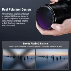 NEEWER Variable ND2-ND400 Filter -Photography Equipment 6 488cee4e aaa5 4f18 81fe 86631e3c1eb2