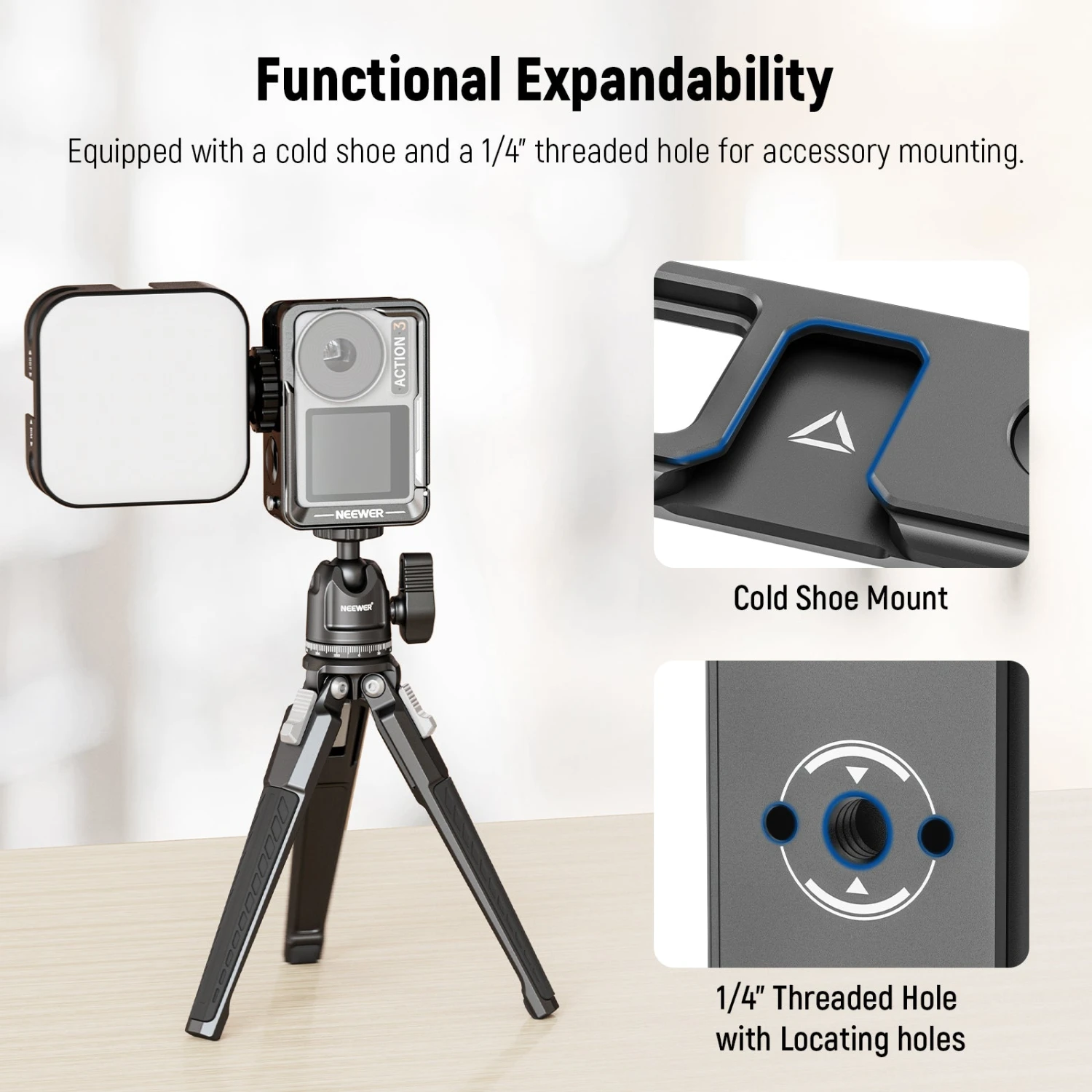 NEEWER AC004 Action 4 Action 3 Camera Cage 6 NEEWER AC004 Action 4 Action 3 Camera Cage - Image 6