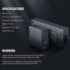 NEEWER NT-Q4 Dummy Battery Kit For Q4 12 NEEWER NT-Q4 Dummy Battery Kit For Q4 -Photography Equipment 6 5b3b27c7 8000 407e 8e6d 22df0815bd00